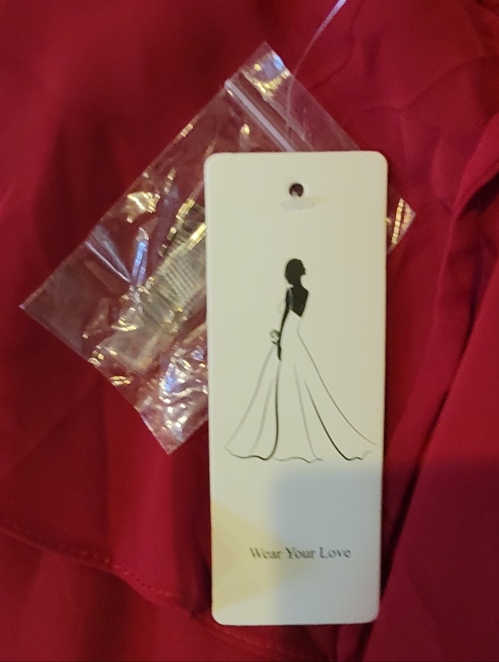 NWT WEAR YOU LOVE Red Corseted Short Prom Dress Lace Size 16W - Picture 3 of 9